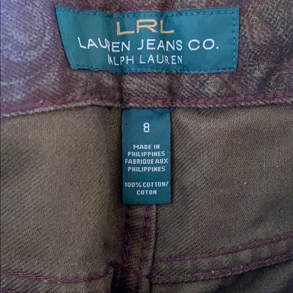 🍁 Ralph Lauren Fall Paisley Print Pants 🍂 - Picture 5 of 8